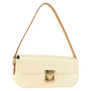 LOUIS VUITTON Monogram Vernis Malibu Street Bag Perle M91507 LV Auth 148134-1