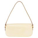 LOUIS VUITTON Monogram Vernis Malibu Street Bag Perle M91507 LV Auth 148134-2