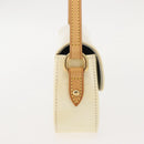 LOUIS VUITTON Monogram Vernis Malibu Street Bag Perle M91507 LV Auth 148134-4