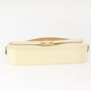 LOUIS VUITTON Monogram Vernis Malibu Street Bag Perle M91507 LV Auth 148134-5