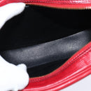 LOUIS VUITTON Epi Jeune Fille MM Shoulder Bag Red M52157 LV Auth 148136-10