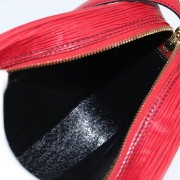 LOUIS VUITTON Epi Jeune Fille MM Shoulder Bag Red M52157 LV Auth 148136