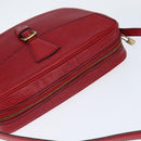 LOUIS VUITTON Epi Jeune Fille MM Shoulder Bag Red M52157 LV Auth 148136-6