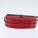 LOUIS VUITTON Epi Jeune Fille MM Shoulder Bag Red M52157 LV Auth 148136-5
