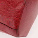 LOUIS VUITTON Epi Sac Depaule GM Shoulder Bag Red M80197 LV Auth 148137-9