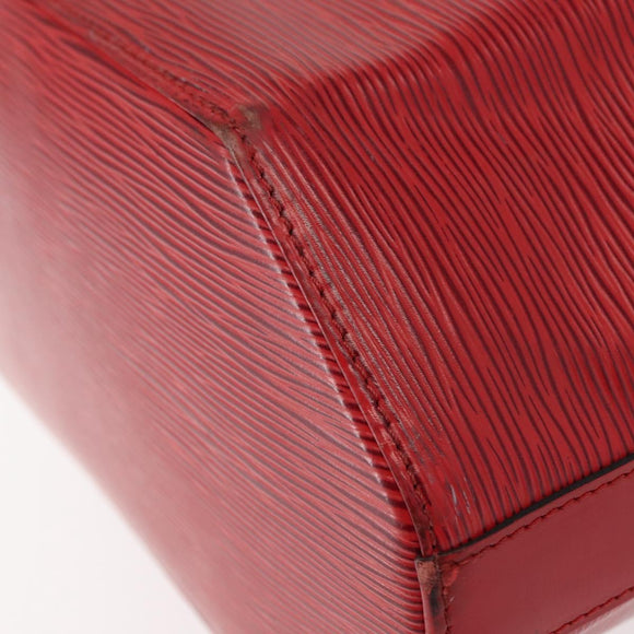 LOUIS VUITTON Epi Sac Depaule GM Shoulder Bag Red M80197 LV Auth 148137