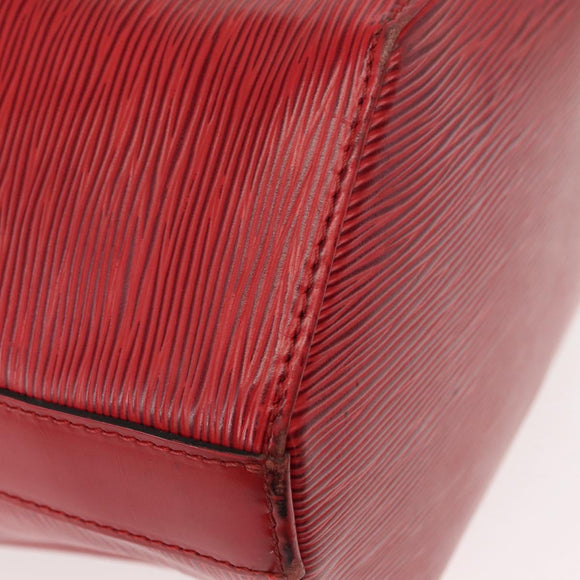 LOUIS VUITTON Epi Sac Depaule GM Shoulder Bag Red M80197 LV Auth 148137