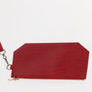 LOUIS VUITTON Epi Sac Depaule GM Shoulder Bag Red M80197 LV Auth 148137-20
