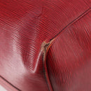 LOUIS VUITTON Epi Keepall 60 Boston Bag Red M42947 LV Auth 148138-10