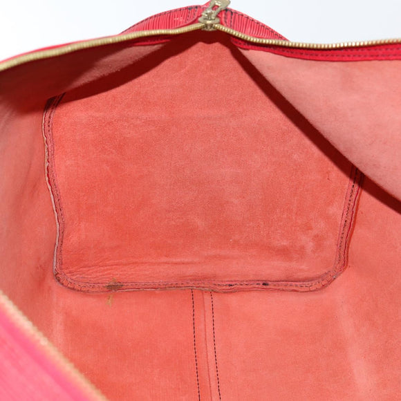 LOUIS VUITTON Epi Keepall 60 Boston tas rood M42947 LV Auth 148138