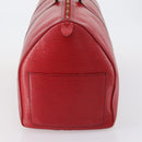 LOUIS VUITTON Epi Keepall 60 Boston Bag Red M42947 LV Auth 148138-3