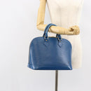 LOUIS VUITTON Epi Alma Hand Bag Toledo Blue M52145 LV Auth 148139-22