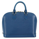 LOUIS VUITTON Epi Alma Hand Bag Toledo Blue M52145 LV Auth 148139-2