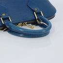 LOUIS VUITTON Epi Alma Hand Bag Toledo Blue M52145 LV Auth 148139-7