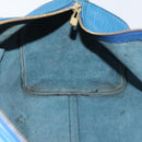 LOUIS VUITTON Epi Keepall 45 Boston Bag Blue M42975 LV Auth 148140A-21