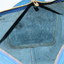 LOUIS VUITTON Epi Keepall 45 Boston Bag Blue M42975 LV Auth 148140-22
