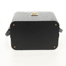 LOUIS VUITTON Vanity Epi Shoulder Bag Black LV Auth 148141A-6