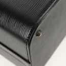 LOUIS VUITTON Vanity Epi Shoulder Bag Black LV Auth 148141A-16