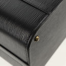 LOUIS VUITTON Vanity Epi Shoulder Bag Black LV Auth 148141A-18