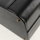 LOUIS VUITTON Vanity Epi Umhängetasche Schwarz LV Auth 148141-19