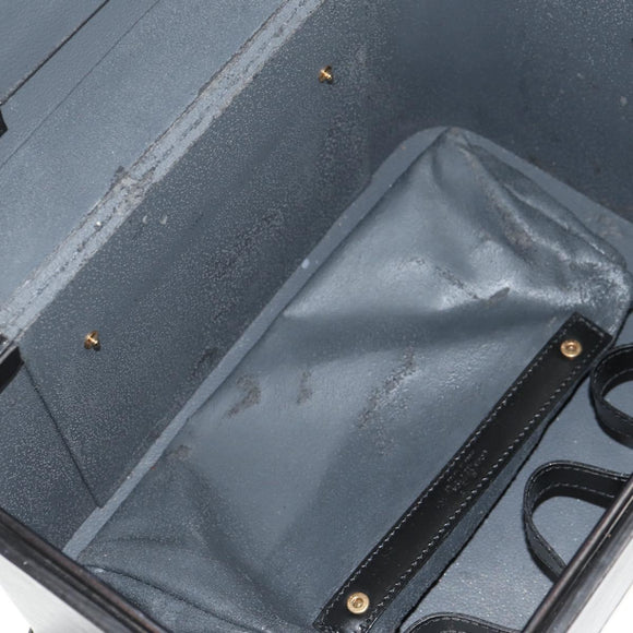 LOUIS VUITTON Vanity Epi Shoulder Bag Black LV Auth 148141A