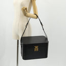 LOUIS VUITTON Vanity Epi Shoulder Bag Black LV Auth 148141A-35