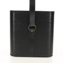 LOUIS VUITTON Vanity Epi Shoulder Bag Black LV Auth 148141A-3