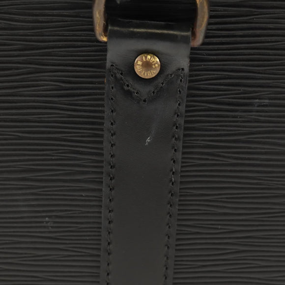 LOUIS VUITTON Vanity Epi Shoulder Bag Black LV Auth 148141A