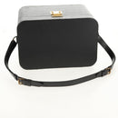 LOUIS VUITTON Vanity Epi Shoulder Bag Black LV Auth 148141A-7