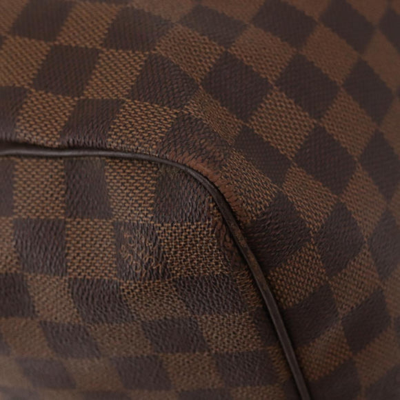LOUIS VUITTON Damier Ebene Keepall 50 Boston Bag N41427 LV Auth 148143