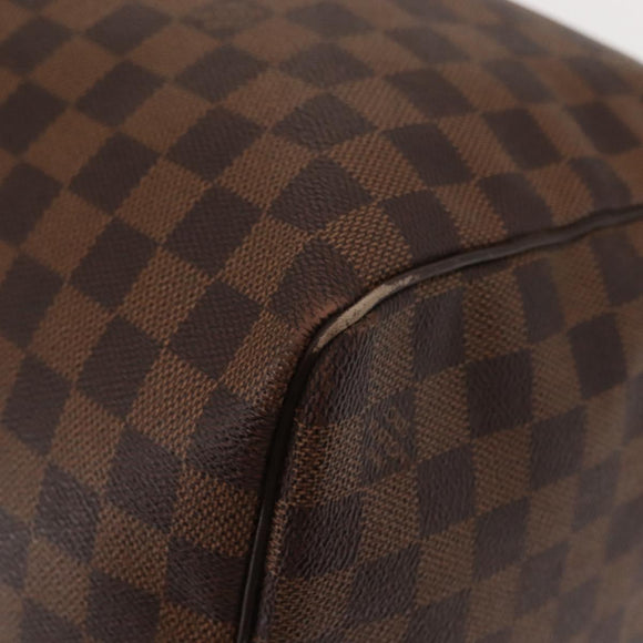 LOUIS VUITTON Damier Ebene Keepall 50 Boston Bag N41427 LV Auth 148143