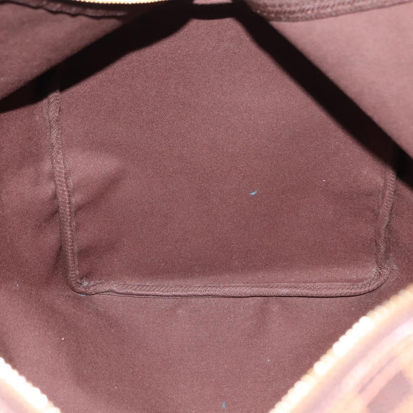 LOUIS VUITTON Damier Ebene Keepall 50 Boston Bag N41427 LV Auth 148143