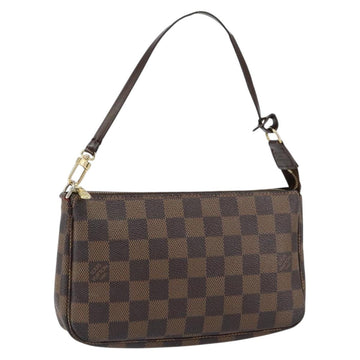 LOUIS VUITTON Damier Ebene Pochette Accessoires Pouch N41206 LV Auth 148145