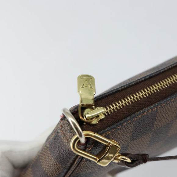 LOUIS VUITTON Damier Ebene Pochette Accessoires Pouch N41206 LV Auth 148145