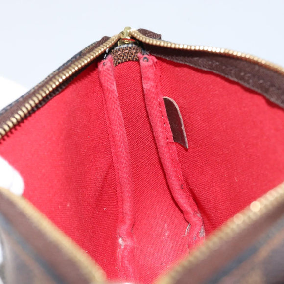 LOUIS VUITTON Damier Ebene Pochette Accessoires Pouch N41206 LV Auth 148145