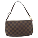 LOUIS VUITTON Damier Ebene Pochette Accessoires Pouch N41206 LV Auth 148145-2