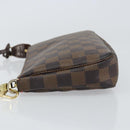 LOUIS VUITTON Damier Ebene Pochette Accessoires Pouch N41206 LV Auth 148145-4