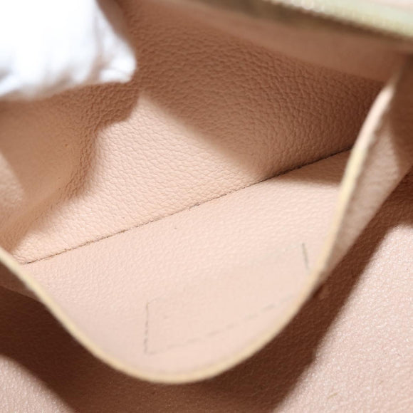 LOUIS VUITTON Damier Azur Pochette Cosmetic PM Pouch N60024 LV Auth 148147