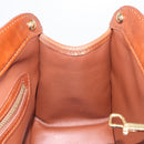 LOUIS VUITTON Monogram Charm Cabas Bron Hand Bag Brown White M95157 Auth 148150-18