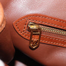 LOUIS VUITTON Monogram Charm Cabas Bron Hand Bag Brown White M95157 Auth 148150-20