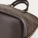 LOUIS VUITTON Damier Ebene Alma Hand Bag N51131 LV Auth 148151-14
