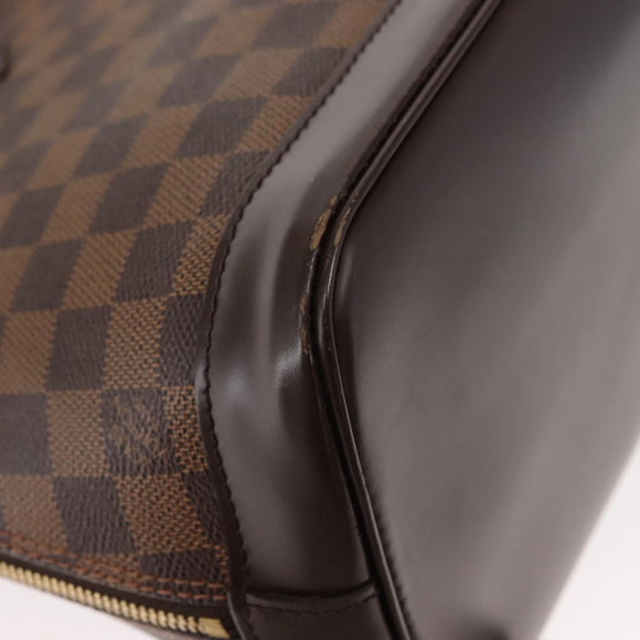 LOUIS VUITTON Damier Ebene Alma Hand Bag N51131 LV Auth 148151