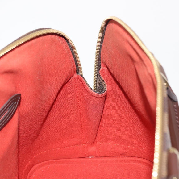 LOUIS VUITTON Damier Ebene Alma Hand Bag N51131 LV Auth 148151