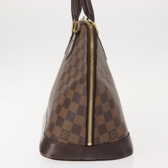 LOUIS VUITTON Damier Ebene Alma Hand Bag N51131 LV Auth 148151