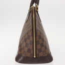 LOUIS VUITTON Damier Ebene Alma Hand Bag N51131 LV Auth 148151-4