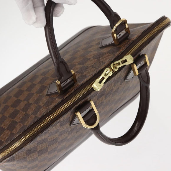 LOUIS VUITTON Damier Ebene Alma Hand Bag N51131 LV Auth 148151