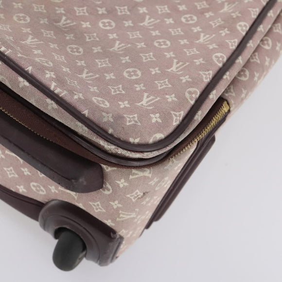 LOUIS VUITTON Monogram Idylle Pegas 55 suitcase Sepia M40481 LV Auth 148152