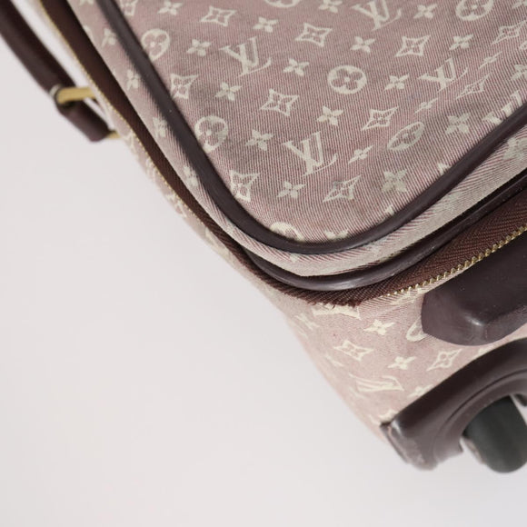 LOUIS VUITTON Monogram Idylle Pegas 55 suitcase Sepia M40481 LV Auth 148152