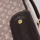 LOUIS VUITTON Monogram Idylle Pegas 55 suitcase Sepia M40481 LV Auth 148152-21