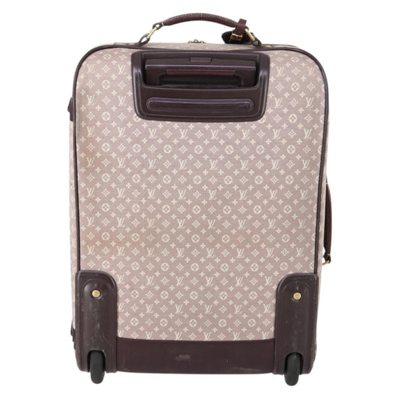 LOUIS VUITTON Monogram Idylle Pegas 55 suitcase Sepia M40481 LV Auth 148152